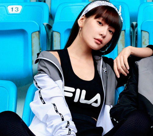 與ANVIN聯名合作FILA宣布倪妮成為運動時裝代言人